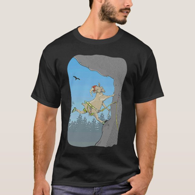 Camiseta Escalada de Goat Rock (Frente)