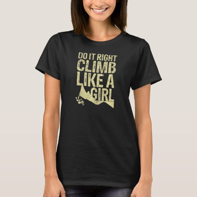 Camiseta Escalada de Pedra Escalada (Frente)