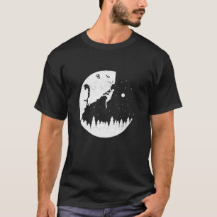 Camiseta Escalada De Pedra Homens Do Clima Das Montanhas Cl