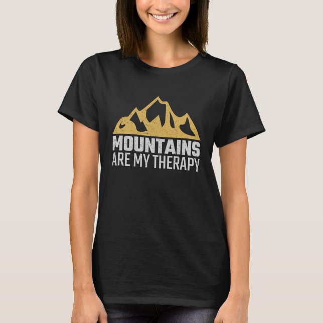 Camiseta Escalada de Pedra Montanha Caminhante (Frente)