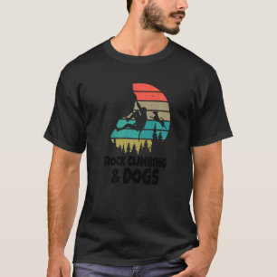 Camiseta Escalada De Pedras E Cães Escala De Pedra