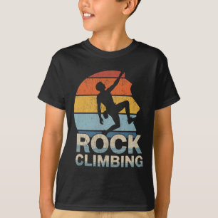 Camiseta Escalada de Rocha Engraçada Montanha Livre Escalar
