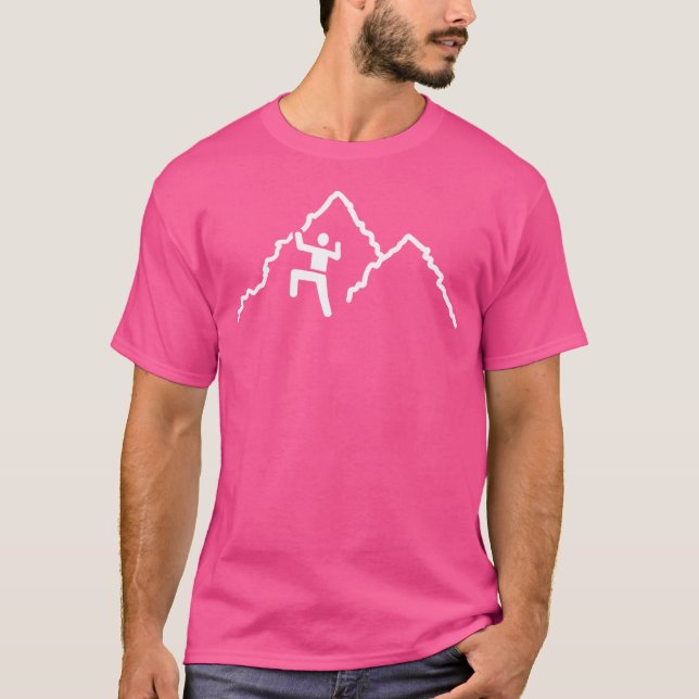 Camiseta Escalada de Rock (Frente)