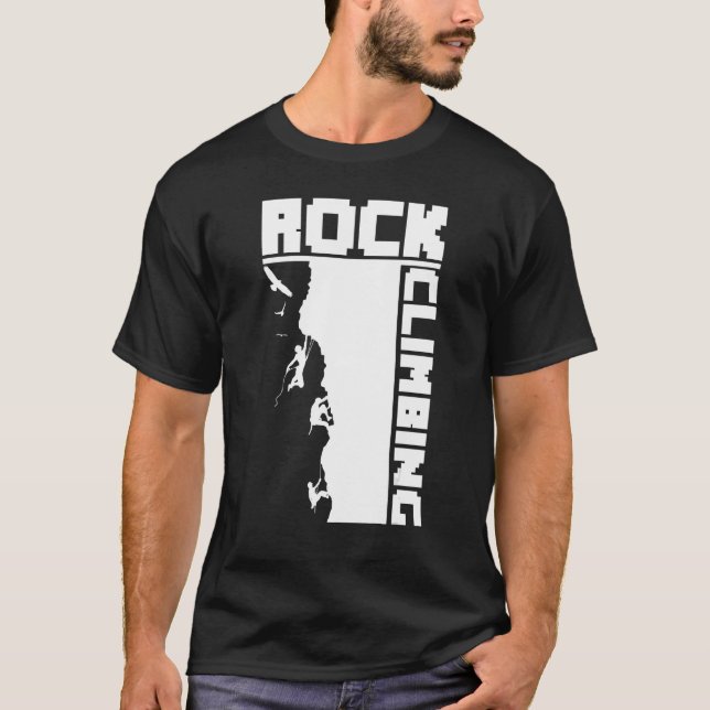Camiseta Escalada de Rock (Frente)