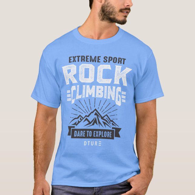 Camiseta Escalada de Rock (Frente)