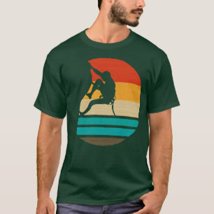 Camiseta Escalada de Rock Retro 1
