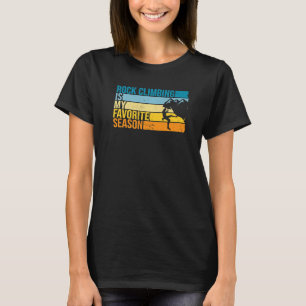 Camiseta Escalada É Minha Estação Favorita Para Escalar