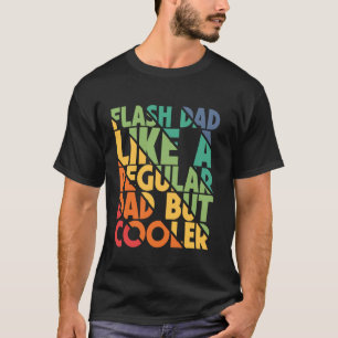Camiseta Escalada em Bloco Pai Relâmpago Como Um Pai Escala