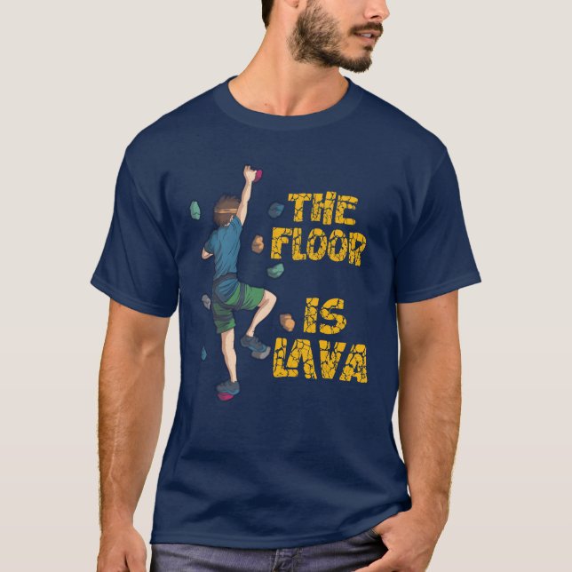 Camiseta Escalada em Parede Caminhada Escalada em Rocha Moc (Frente)