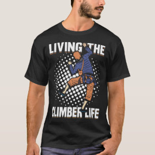 Camiseta Escalada em Rocha Escalada de Montanha Alpinista _
