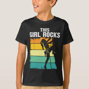 Camiseta Escalada em Rocha, Essa Garota Balança, Bouldering