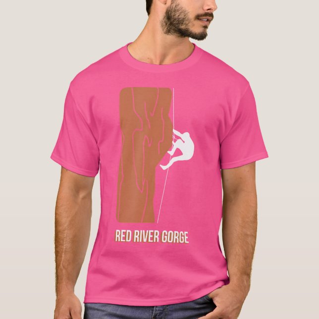 Camiseta Escalada em Rocha Red River Gorge (Frente)