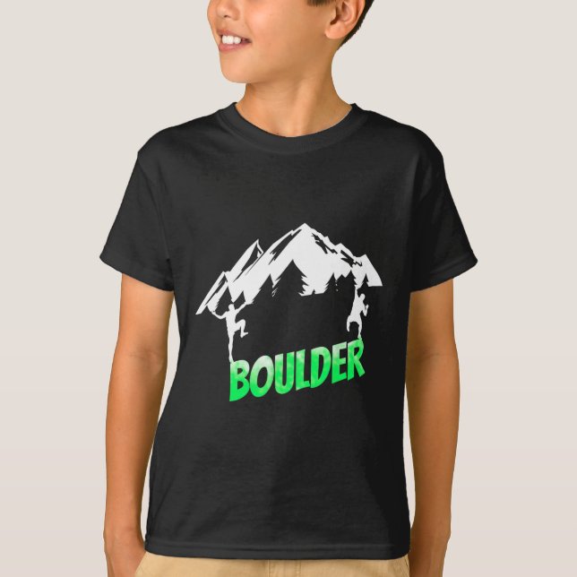 Camiseta Escalada Escalada Boulder Boulderismo Escalador  (Frente)