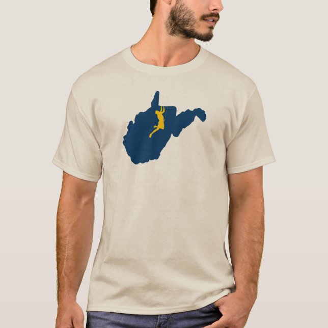 Camiseta Escalada na Virgínia Ocidental (Frente)