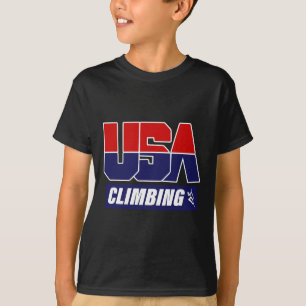 Camiseta Escalada Usa Escalador Montanhista Escalador de Ro