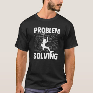 Camiseta Escalador Bouldering Resolução de Problemas Escala