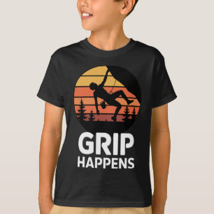 Camiseta Escalador Divertido Retro Bouldering