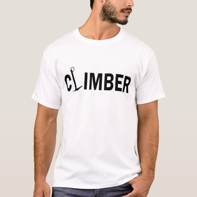 Camiseta escalador rochoso (Frente)