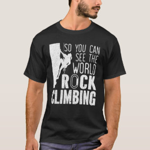 Camiseta Escaladora Bouldering Escalada em Rocha Menina Cam