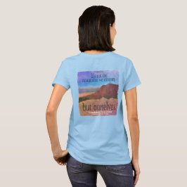 Camiseta escaladora de montanha