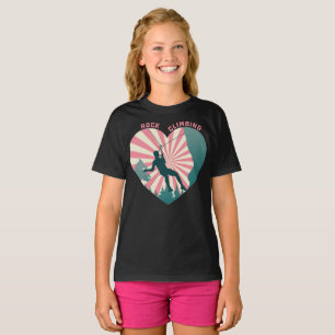 Camiseta Escaladora de Rock e amante de Escalada