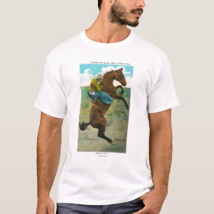 Camiseta Escalando as escadas douradas no rodeio anual