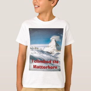 Camiseta Escalando o Matterhorn