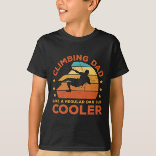 Camiseta Escalando Papai Como Um Papai Normal Mas Boulder M