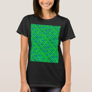 Camiseta Escalas Azuis Verde de Queda