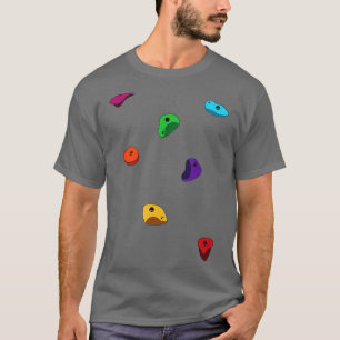 Camiseta Escalas De Pedra Para Escalar Para Homens
