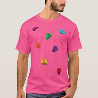 Camiseta Escalas De Pedra Para Escalar Para Homens