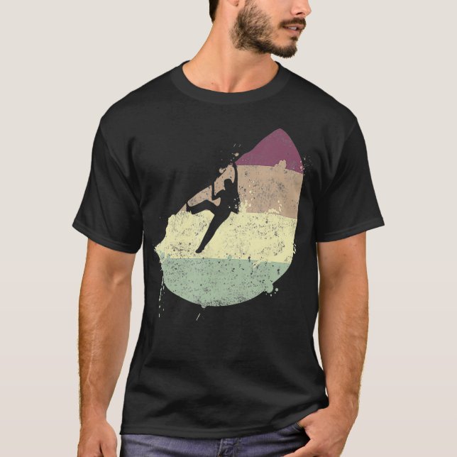 Camiseta Escalas de pedras Vintage (Frente)