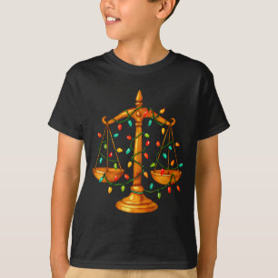 Camiseta Escamas advogado luzes de natal advogado escola de
