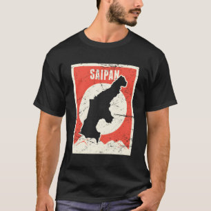 Camiseta Escampan das Ilhas Mariana do Norte Retro