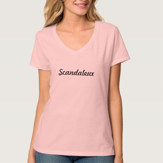 Camiseta Escandalosa (Frente)