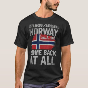Camiseta Escandinávia Bandeira norueguesa Países Nórdicos N