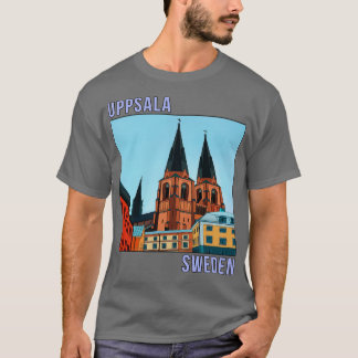 Camiseta Escandinávia da Suecia de Uppsala
