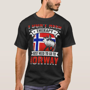 Camiseta Escandinávia Norueguesa (Deer North Cape Norway)