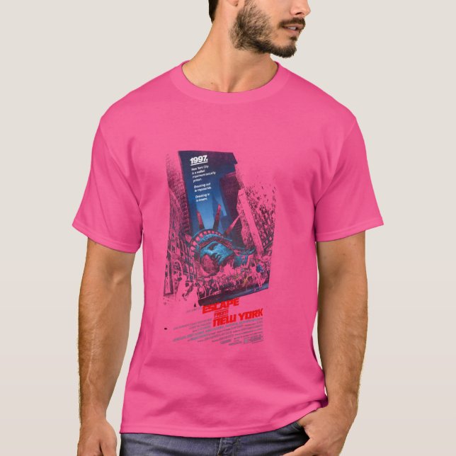 Camiseta Escapar Do Cobra De Nova Iorque É Impossivel (Frente)