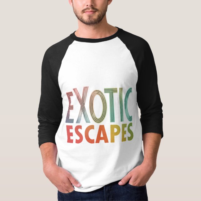 Camiseta Escapas Exóticas (Frente)