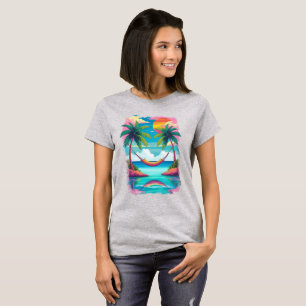 Camiseta Escape de brisa tropical