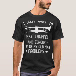 Camiseta Escape de trompete: Som do Velho Mau de Humor!