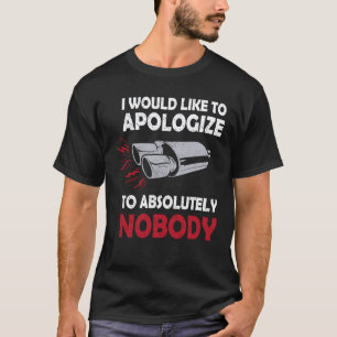 Camiseta Escape dizendo carro tuning mecânico ajustador
