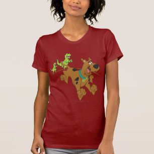 Camiseta Escape do dinossauro de Scooby-Doo