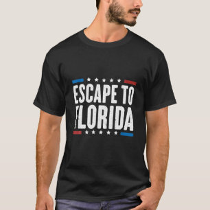 Camiseta Escape Para A Flórida O Bloqueio Libs Tour Ron Des