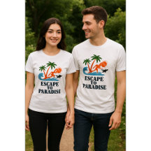 Escape para Camisa-T do Paraíso | Freefit Tropical