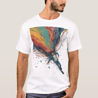 Camiseta Escaping the Noise – Solitary Reflection Art