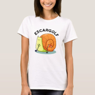 Camiseta Escar-golf Cute Escargot Snail Pun