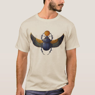 Camiseta Escaravelho Alado do Antigo Egito Deus Sol Khepri