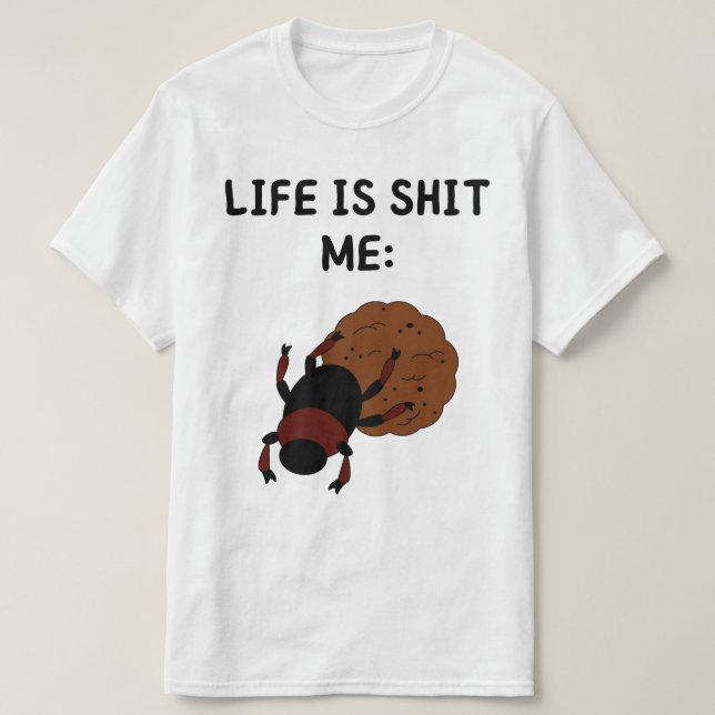Camiseta Escaravelho besouro (Frente do Design)